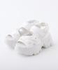 After Another Nice sports sandals 0151130030 M Ivory [One Clap] Thick-soled Women's