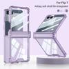 For Samsung Galaxy Z Flip 7 Case Soft Transparent Airbag Shockproof Protective Back Cover For Z Flip 7 Full Cover Phone Shell