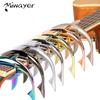 Miwayer Metallhai Gitarren-Capo Zinklegierung für Bass, Akustik- und E-Gitarre mit gutem Handgefühl, 7 Farben optional