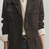 MO&Co. Wool Suit Collar Coat