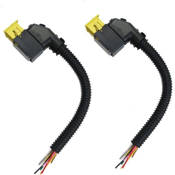 

4919354 4919353 12pins Pigtail Plug Socket Wiring Cable Harness Connecter fits Various B0sch 2.2 6.5 DEF Urea Pump cross 1703636 6462213