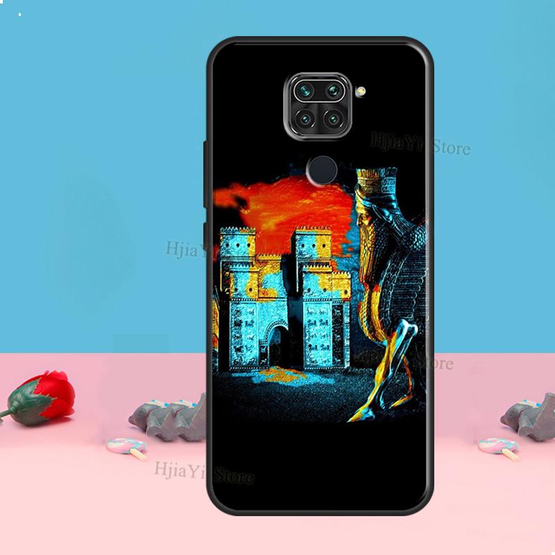 

Lamassu Assyrian Winged Lion Case For Redmi Note 8 9 10 11 12 Pro Plus 10S 11S 12S Cover For Redmi 9C 10A 10C 12C Coque Redmi Note 9