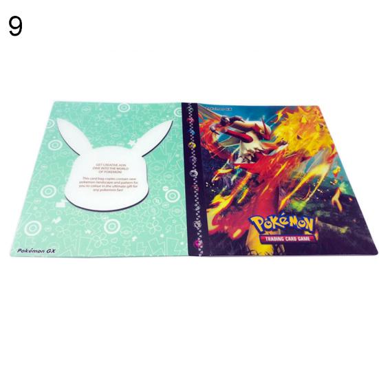 240 Sheets Pokemon Cards Playing Album Book Folder List DIY Collection Holder