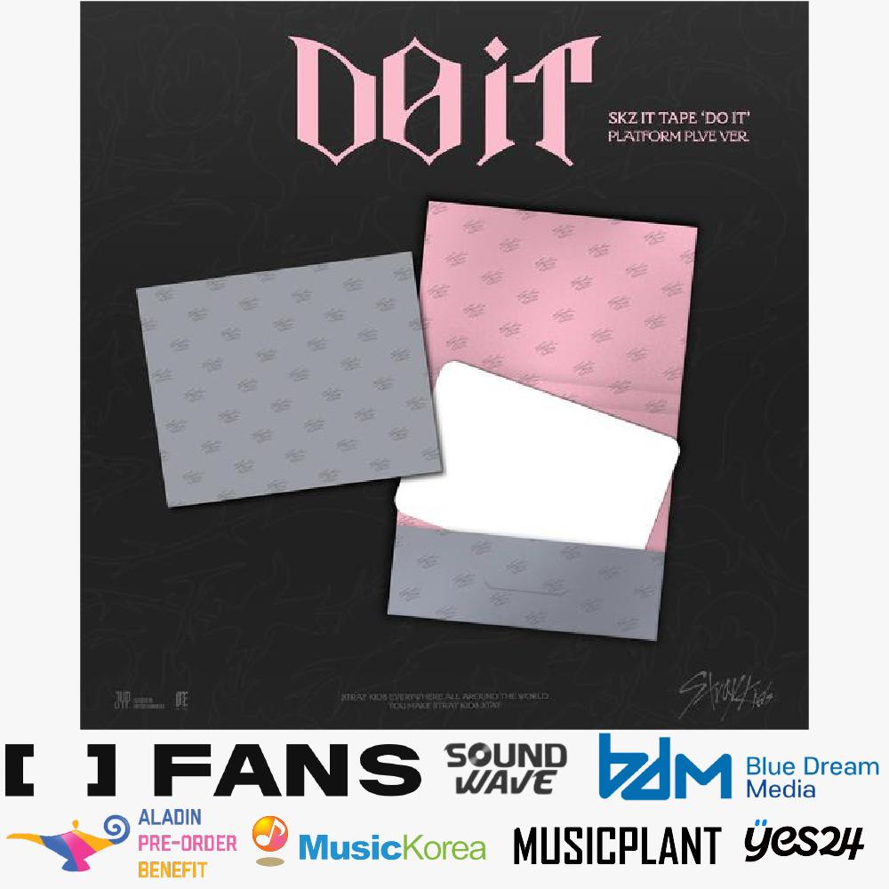 Pre-order Stray Kids SKZ IT TAPE DO IT Album Platform PLVE Ver. & SHOP POB