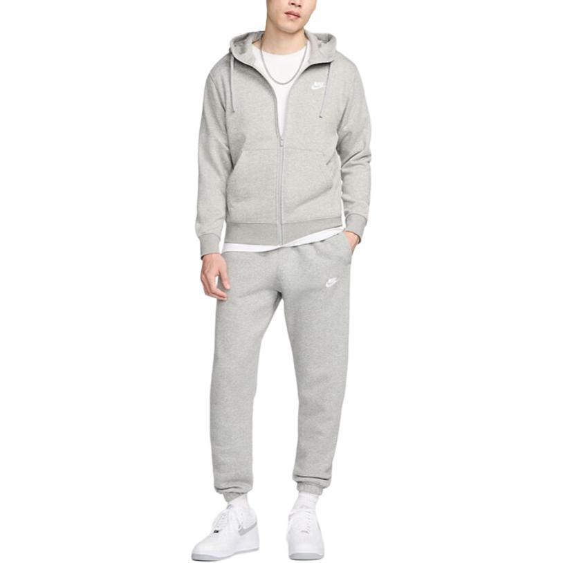 Nike Sportswear Club Logo Hoodie Grey Men s BV2646-063 XL