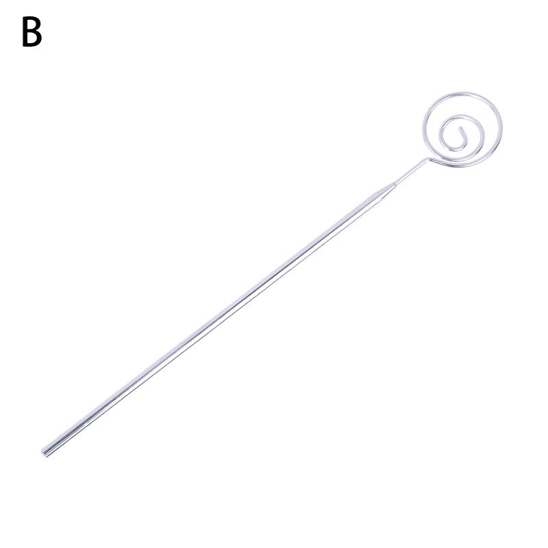 Stainless Steel Candy Dipping Fork Irregular Shaped Cheese Fondue Culinary Decorating Fork Long Handle Chocolate Dipping Tool