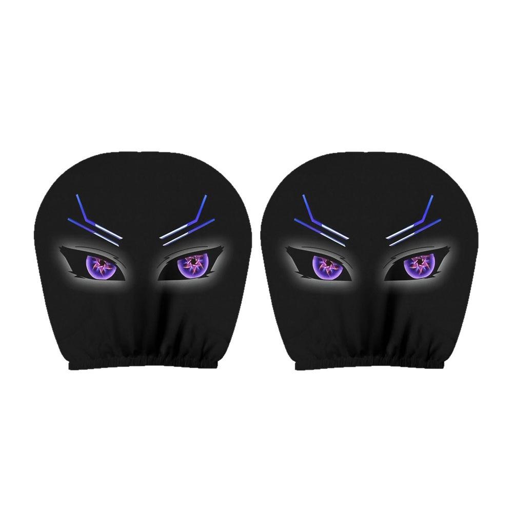 2 Pcs Ghost Headrest Covers Halloween Accessories Car Seat Headcover Car Headrest Covers Halloween