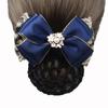 Nurse  Female Pearl Hairgrips Cover Net Ponytail Clip Women Spring Clip Korean Bun Snood