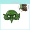 Realistic Green Witch Mask For Halloween Easter Carnival Party Mask Prop