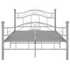 VidaXL Bed Frames Metal Grey 120x200 Cm