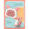 Máquina de juego de prensa y juego para niños, máquina de juego Gopher de velocidad, rompecabezas innovador, juguetes para aliviar la ansiedad