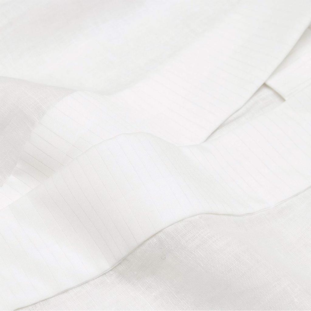 Half Undergarment for Genuine Undershirt with Half 14 [KYOETSU] Summer, Linen, Washable, Collar, Men's (S)