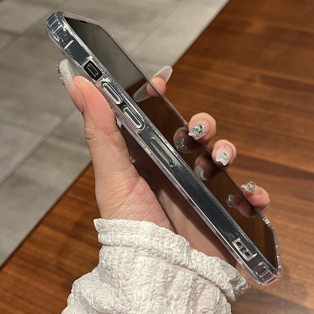 Original For Magsafe Wireless Charge Magnetic Animation Case for iPhone 16 15 14 13 12 11 Pro Max X XS XR Shockproof Clear Cover