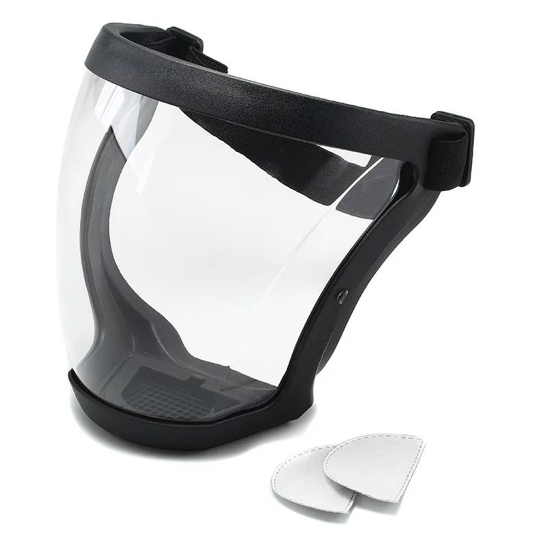 Maschera di protezione dal lavoro Schermo di protezione completo per il viso Schermo di protezione trasparente per il viso Accessori da cucina Gadget