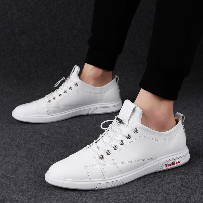 Business casual shoes summer new breathable soft-soled shoes trendy shoe board
