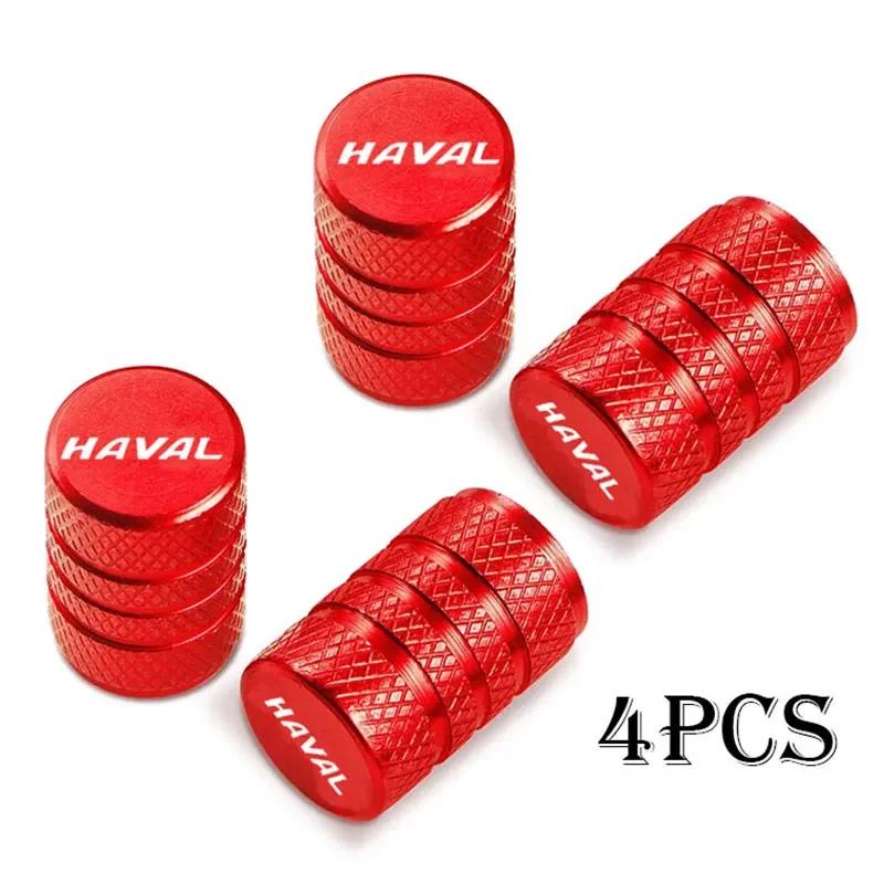 For HAVAL H2 H6 H7 H8 H9 H2S M6 C50 Car Wheel Tire Valve Caps Tyre Stem Covers Airdust Waterproof