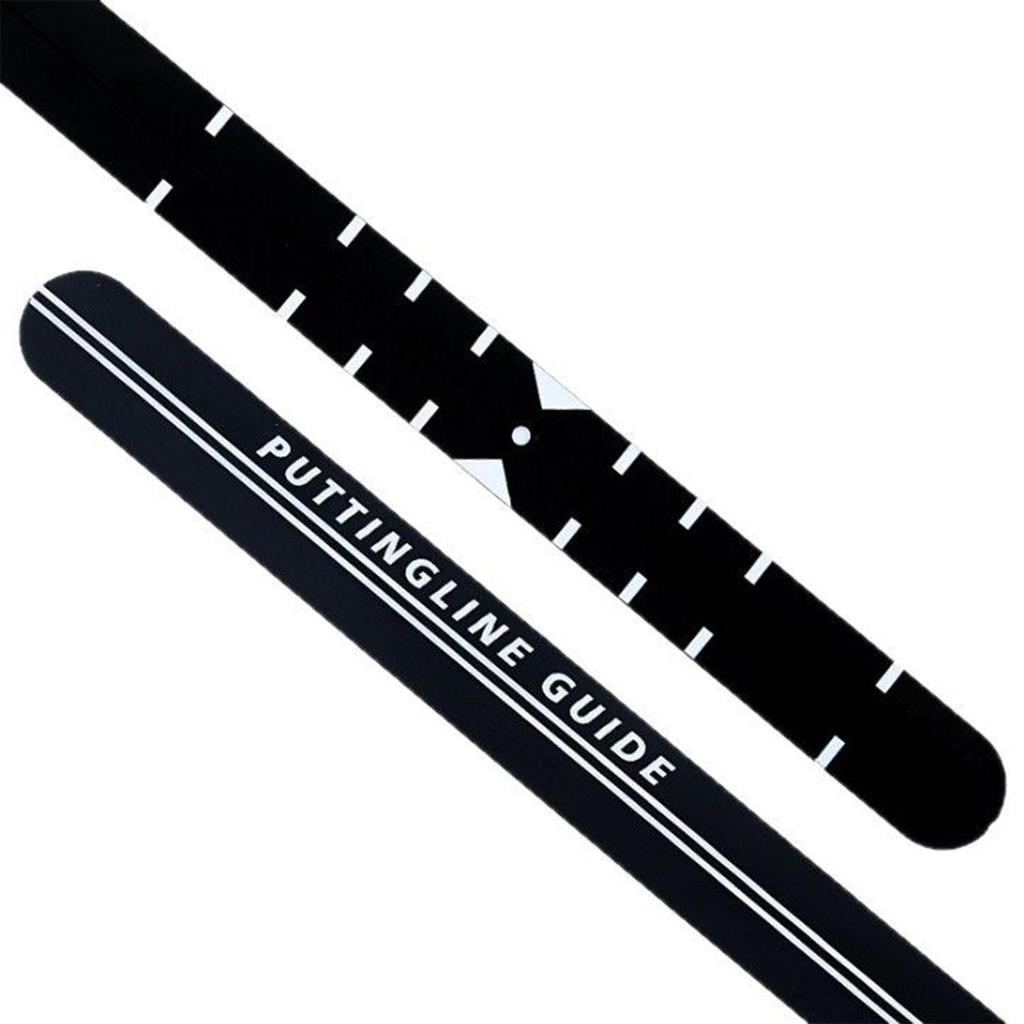 Golf Putting Training Aid Portable Practice Rail Golf Putting Alignment Rail for Skill Development Game Improvement Indoor
