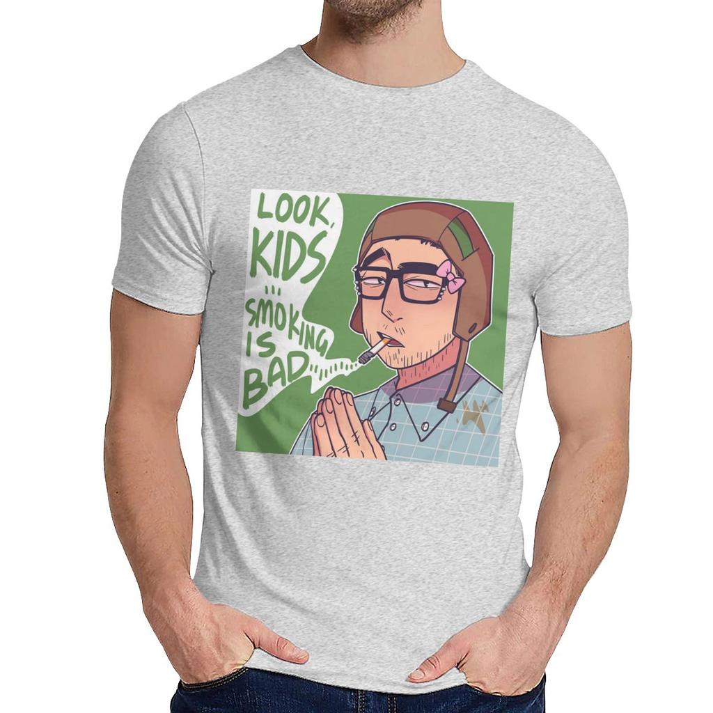 Crewneck Filthy Frank Smoking Tee Shirt Vintage Male Cotton T Shirt Plus Size