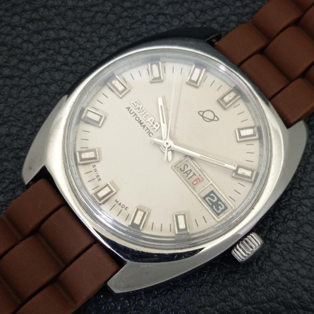 VINTAGE ENICAR AUTOMATIK 167 SCHWEIZER HERRENUHR a700143-5