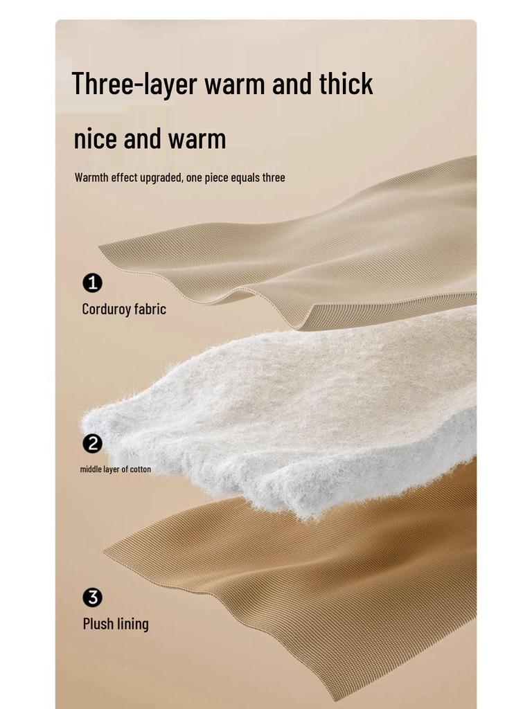 Jingqi Fleecegefütterte Winterhosen für Mädchen - Warme, modische Baumwoll-Oberbekleidung