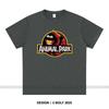 Animal Park Men's T-Shirt 100% Cotton Oversized Wildlife Graphic Tees for Men Jungle Adventure Nature Lover Top