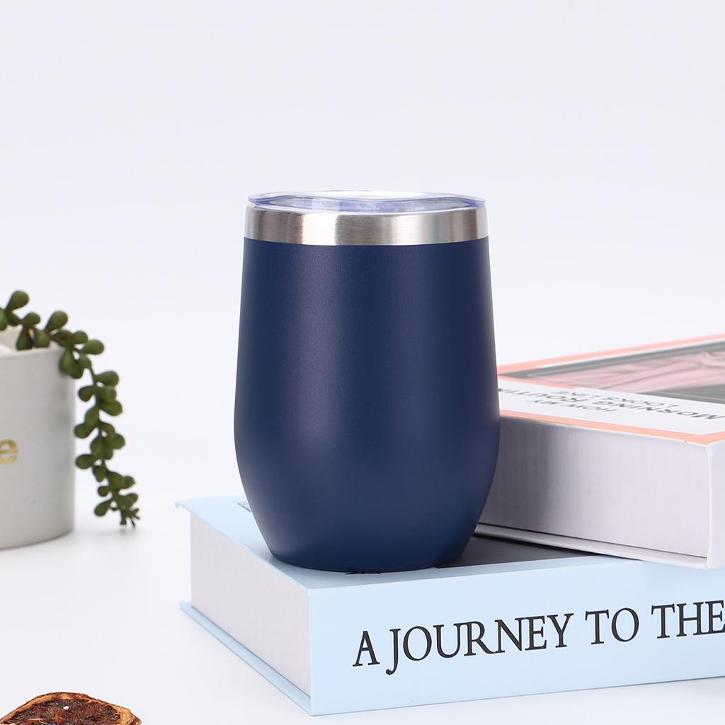 Eggshell Cup 304 Stainless Steel Double-layer Thermos Cup Cold Keeping Mini Egg Cup