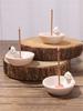 1pc White Japanese Style Creative Incense Holder With Plastic Base