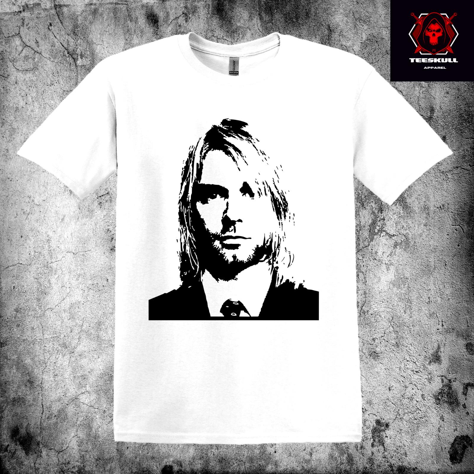 Nirvana Kurt Cobain Rock Band Unisex Heavy Cotton T-shirt S3XL S