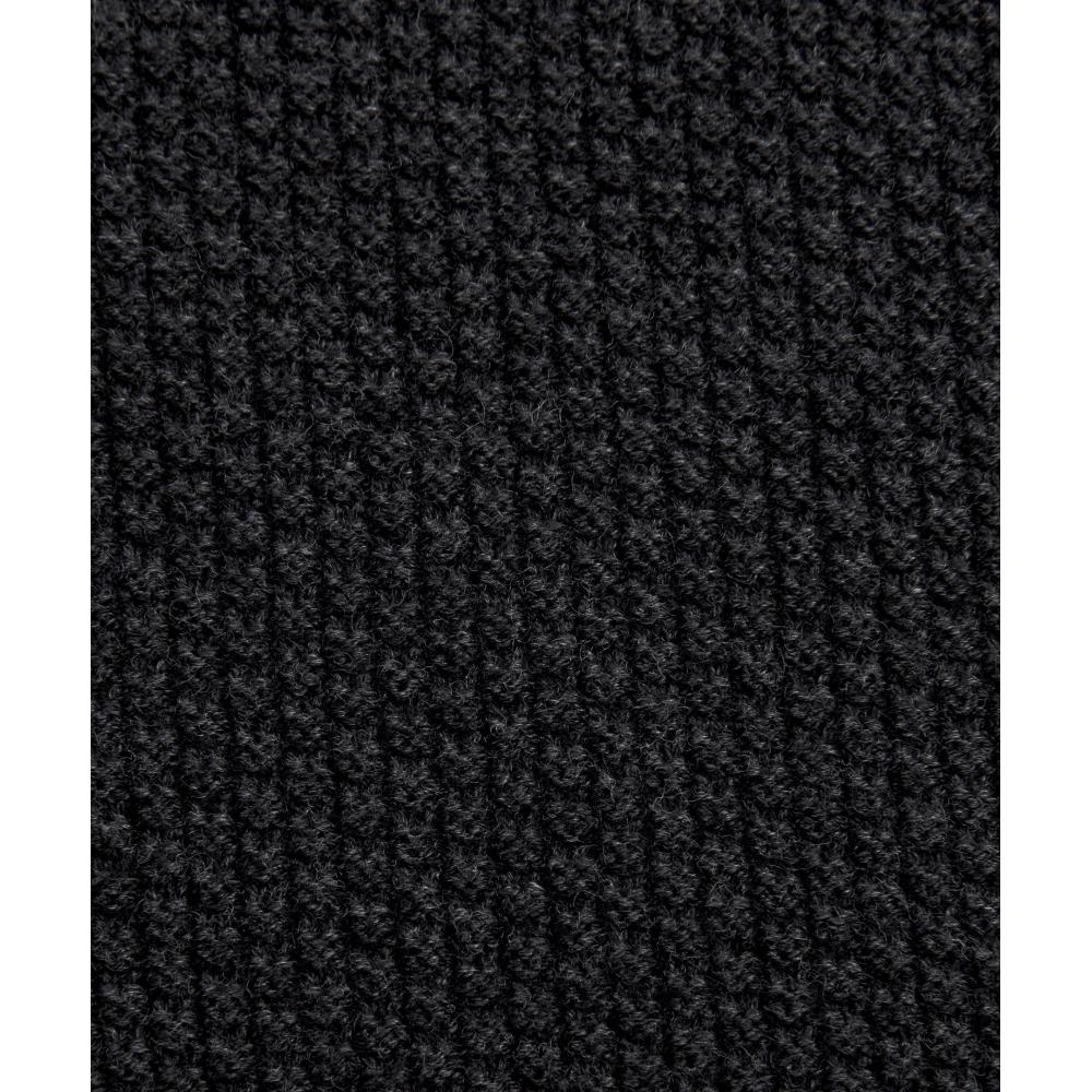 Lululemon Textured Knit Crewneck Sweater Heathered Black