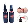60ml Halloween Plasma Spray Simulation Vampire Fake Blood Zombie Fake Blood Lifelike Props Horror Bady Paint Cosplay DIY Toy