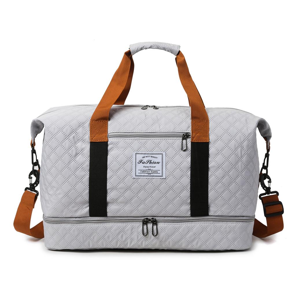 Fashionable Casual Shoe Bin Handbag Handbag Wet and Dry Separation with Yoga Mat Yoga Bag Can Be Used To Pull Rod