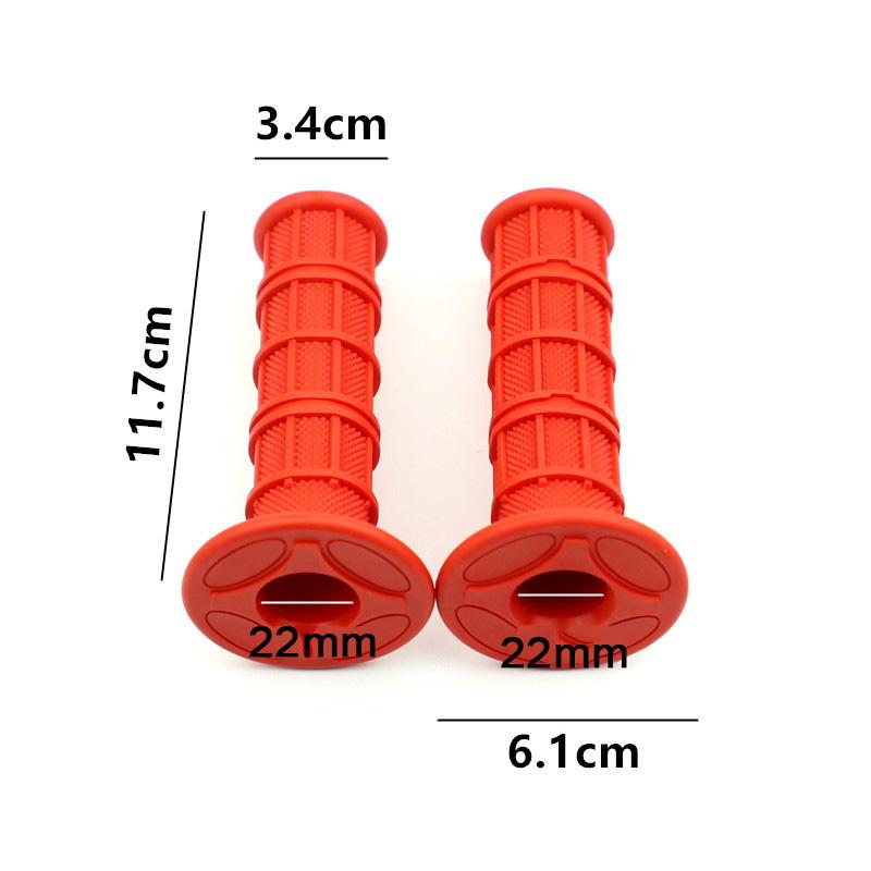 Bicycle Handle Grips High Quality 22mm Mountain Bike Grips Non-slip Mtb Cuffs Shock Absorption BMX Downhill Folding Bike Grips 5