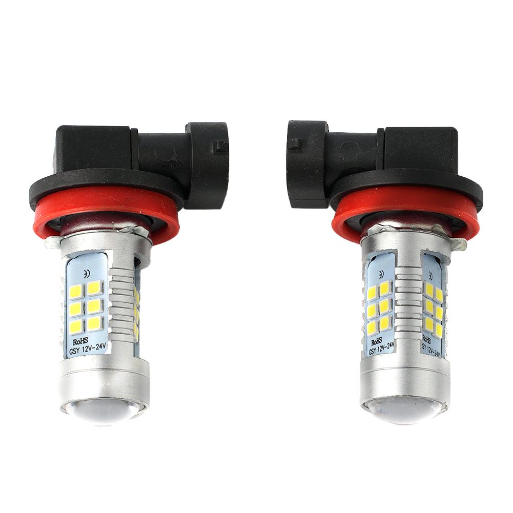 H9 Fog Light Bulb High Power LED Lamps Parts 2000LM