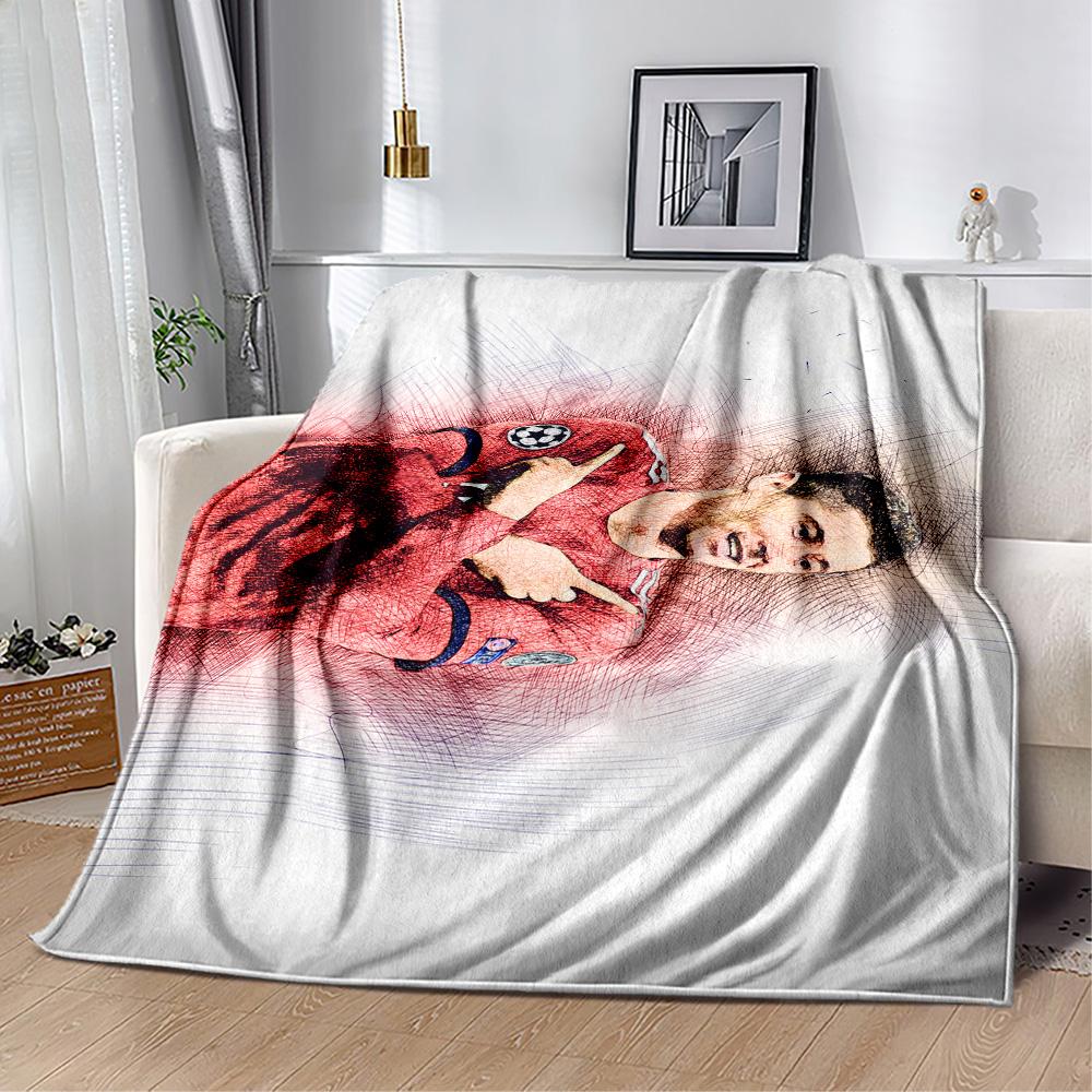 Polish Football Celebration Blanket Durable Comfort Suitable for Sofa Chair Livingroom for All Seasons Warmthful Decor Gift for Travel Home Birthdays