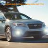 2pcs Fog light Fog Lamp For Subaru XV Crosstrek 2013-2019 Halogen Bulbs Daytime Running Lamp