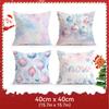Christmas Decor Ball Pillowcase Printed Polyester 40/45/50Cm Throw Pillowcover Decorative Sofa Cushion Pillowslip Home Decor