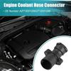 A28G-1 PCS Auto Thermostat Housing Pipe Joint Black ABS For E-Class C-Class CLK Class SLK Class 2712001256 A271200