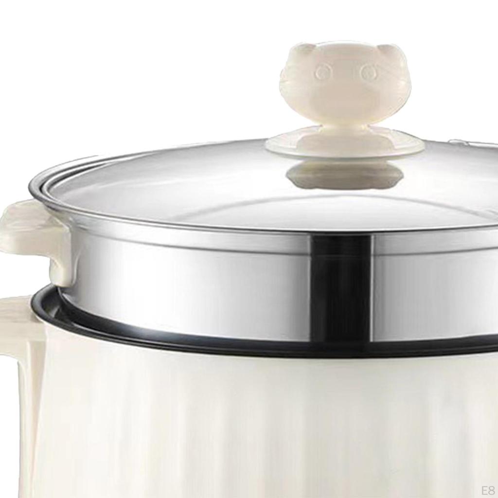 Electric Cooking Pot Nonstick Portable Skillet for Pasta Eggs Green