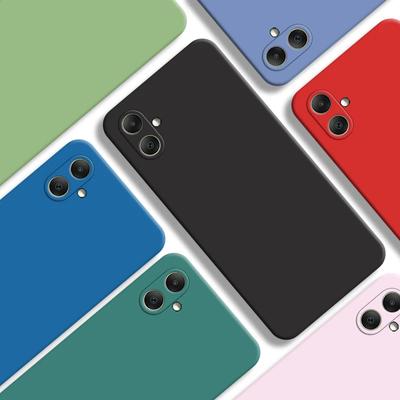 Original Soft Liquid Silicone Phone Case For Samsung Galaxy A05 A05S A04 A04S A04E A14 A24 A34 A54 A23 A33 A53 A73 M13 M23 M33 M53 5G 4G Back Cover