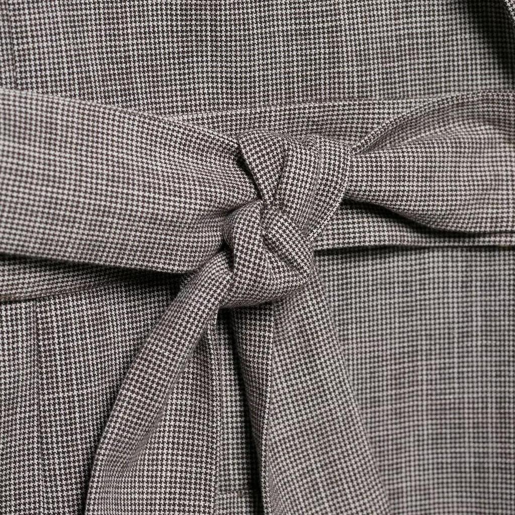 2025 Sommer Damen Slim-Fit Gürtel Casual Strukturierte Anzugjacke