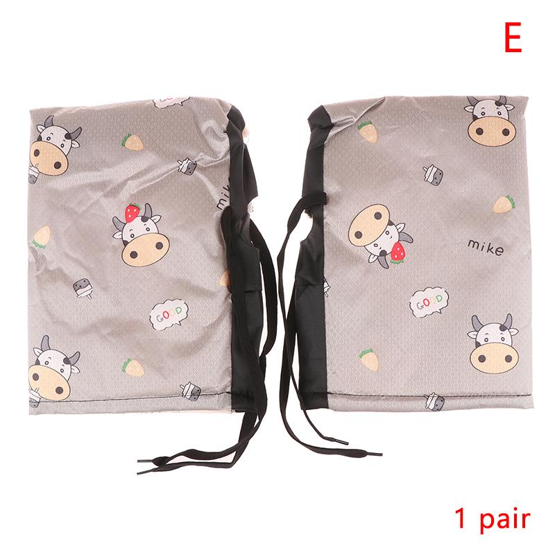 

1 пара мотоциклетных рулей, зимние велосипедные перчатки, водонепроницаемые перчатки для руля, снегоходные перчатки для электровелосипеда, мотоцикла, термоперчатки