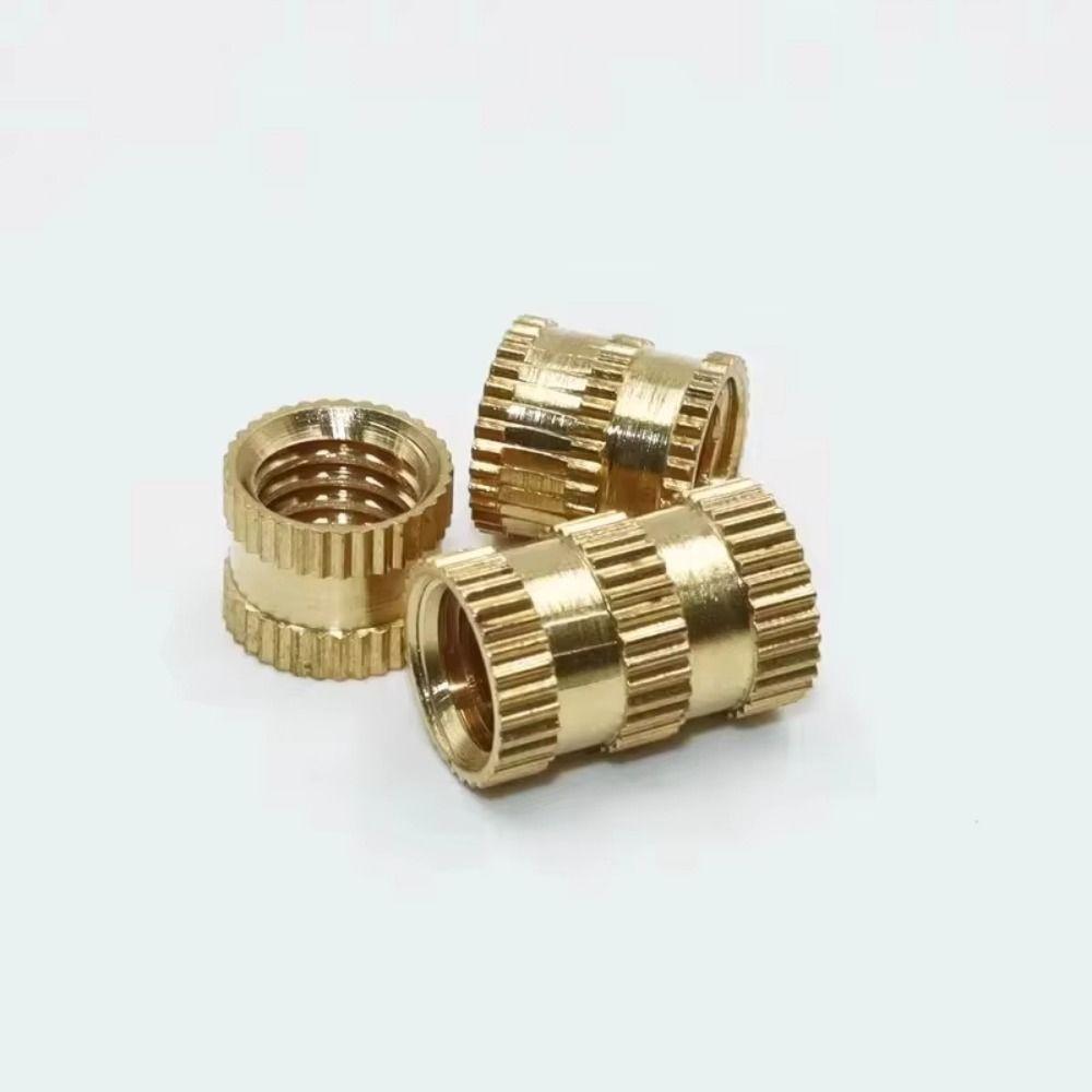 220Pcs M2 M2.5 M3 M4 M5 M6 Heat Set Insert Nuts Knurled Surface Threaded Inserts  Resin Models