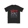 Men'S The Warriors Movie Graphic T-Shirt - Vintage 80s Action Film Design with Iconic Characters & Tagline, Black with Red Print, Plus Size Casual