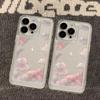 Pink Cloud for iPhone17promax Phone Case Apple 16 Fine Hole 14/13 New 15 Premium 12