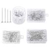 50/100/150/200Pcs Crystal Diamond Head Pins 1.5inch Diamond Head Straight Pins, Steel Bouquets Pins Corsages Flower Pins