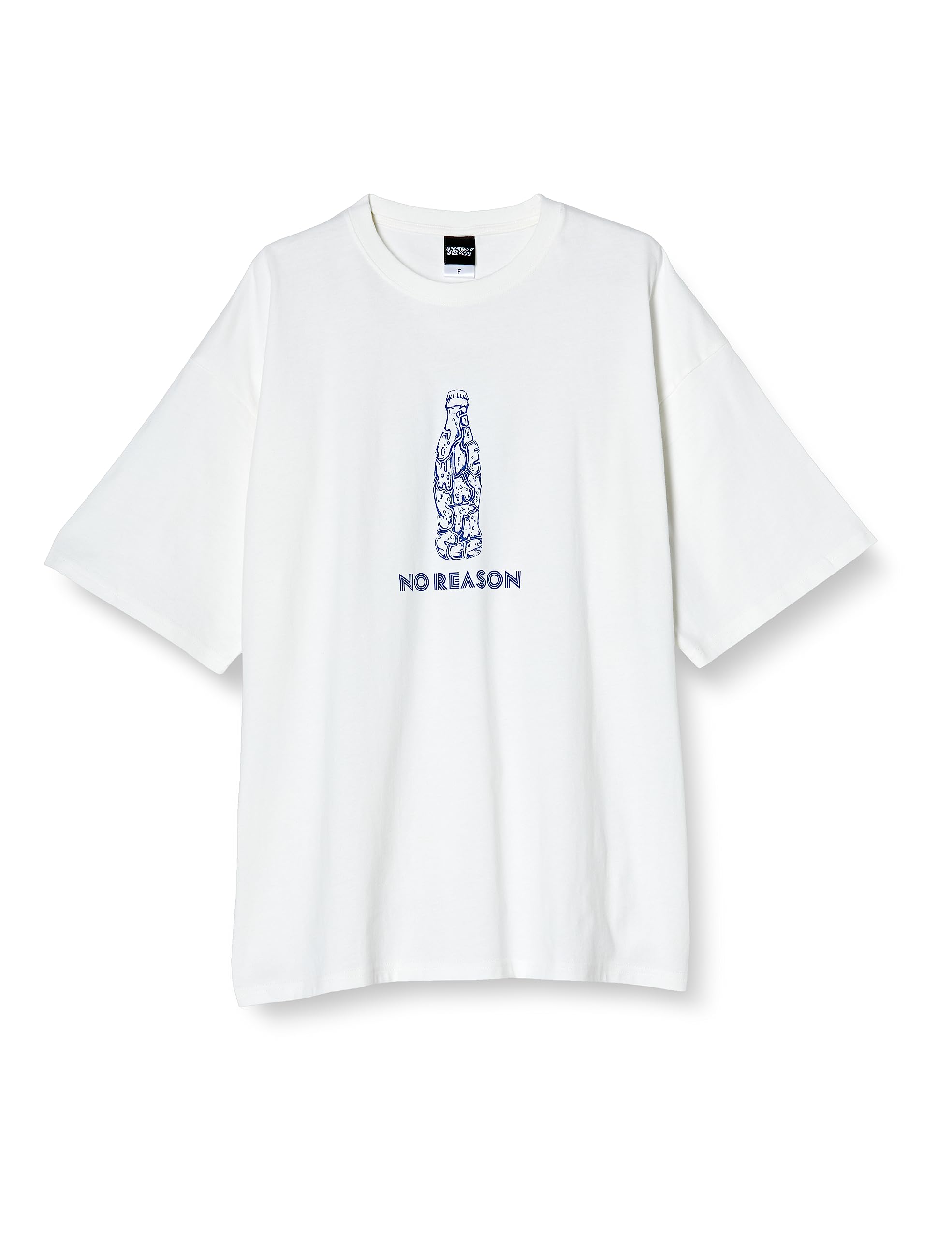 

Improves SIDEWAYSTANCE Men s Short Sleeve Carbonated Drink Print T-Shirt, White, 70136