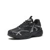 Anta At2002 Retro Sports Low-Top Casual Running Shoes Men Sneakers Black Silver 912445502-4
