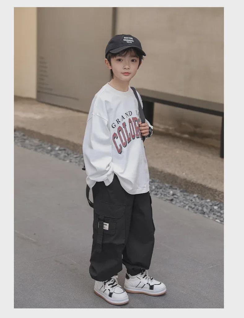 Jungen Herbst 2024 Kinderoveralls - Frühherbst Sporthose Einteilig