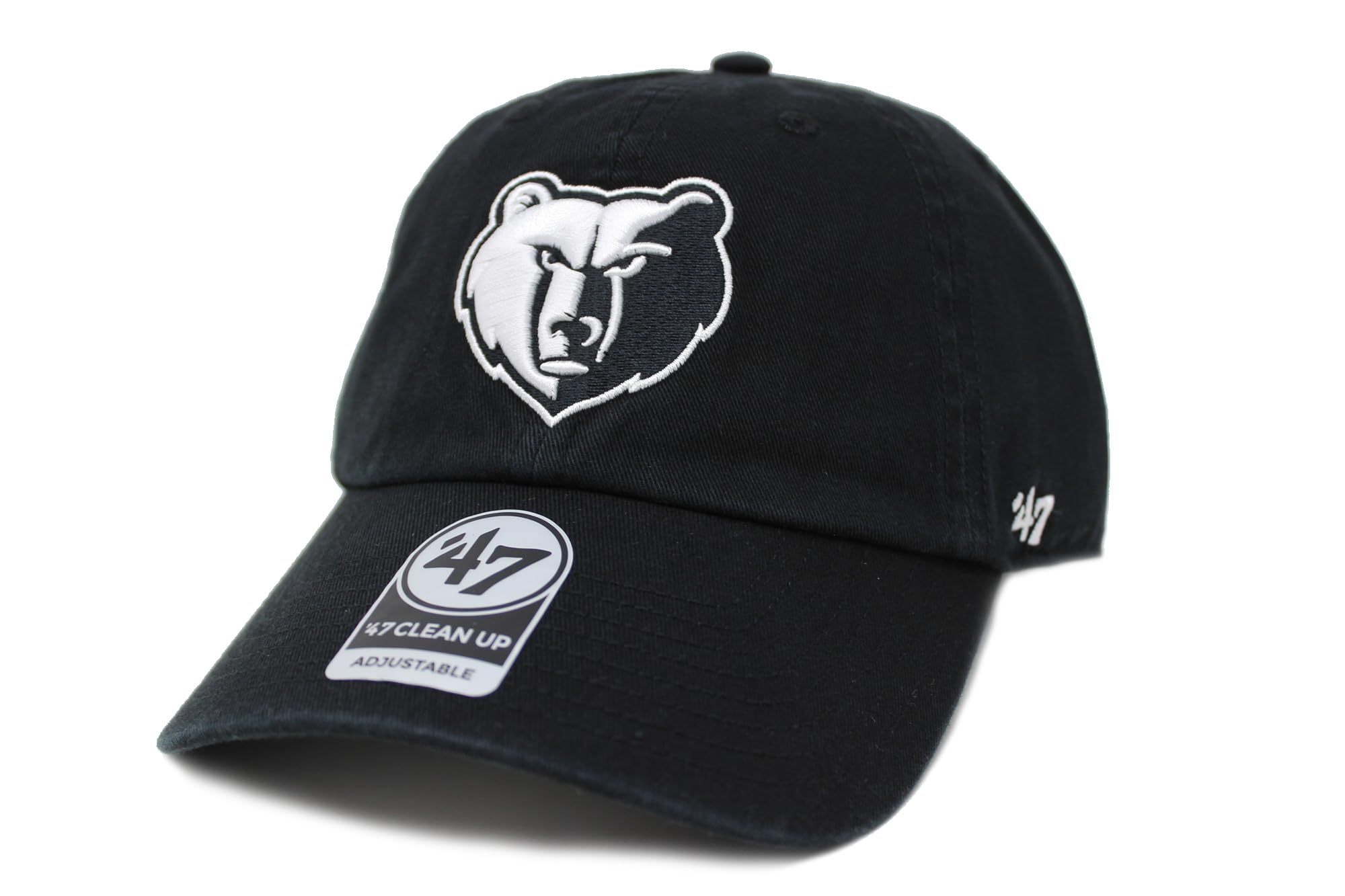 47 Brand Seven Cap Clean Up Black 47 CLEAN UP NBA Memphis Grizzlies (Forty Brand)