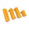10W 25W 50W 100W Aluminum Power Metal Shell Case Wirewound Resistor 0.1R Ohm-500K Ohm Resistance RX24 Load Resistor